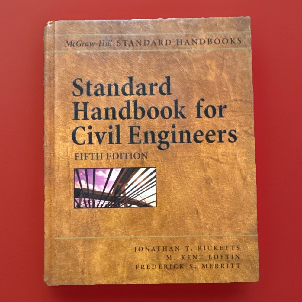 Standard Handbook for Civil Engineers by Frederick Merritt Fifth Edition HC 2004