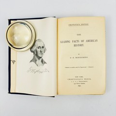 The Leading Facts of American History 1891 DH Montgomery Chautauqua Course HC