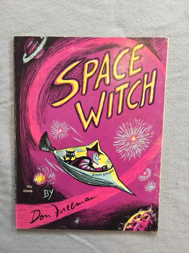 Space Witch By Don Freeman Softcover Book 1973 Children Halloween Simon Schuster