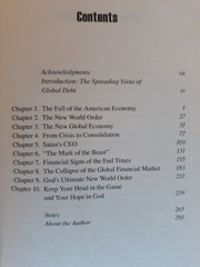THE COMING ECONOMIC ARMAGEDDON, prophecy (2010 HC) by Dr. David Jeremiah
