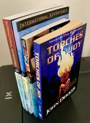 Lot Of 4 YWAM books: Against Odds, Walking Miracle, Torches of Joy, Bird on Head