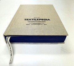 NEW Textilepedia Complete Fabric Guide Hardcover Fashionary Textile Book