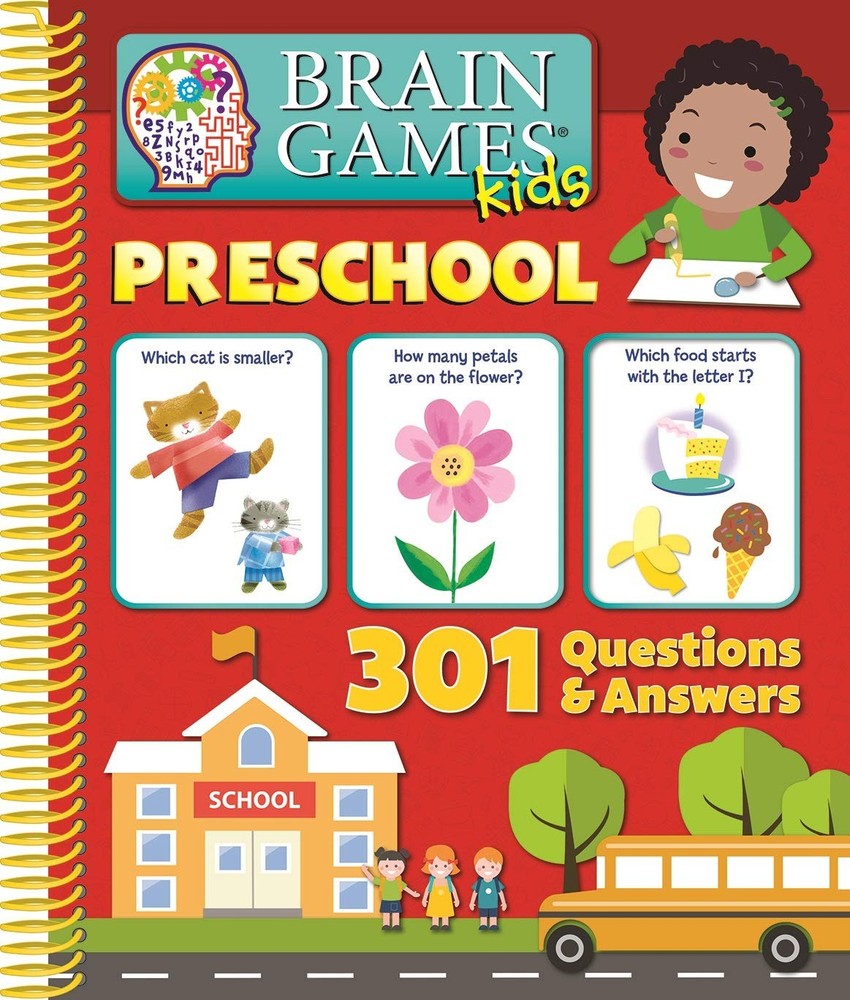 Brain Games Kids: Preschool – 301 Questions and Answers – PI Kids