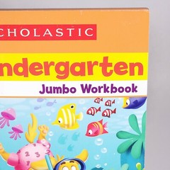 Scholastic Pre-Kindergarten Jumbo Workbooks Paperback Children Ages 3-4 New