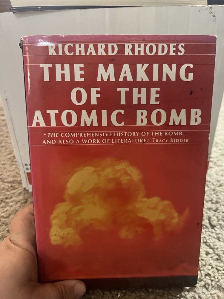 The Making of the Atomic Bomb by Richard Rhodes 1986 First Edition HC DJ VTG
