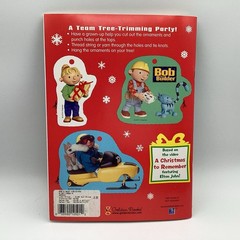 Bob the Builder Activity Book, Bob’s Best Christmas, Textured Cards, 2003