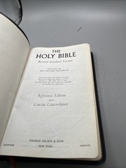 Holy Bible Revised Standard Version RSV – Vintage 1959 Genuine Morocco Leather