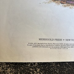 RARE! Merrigold Press Dinosaurs Giants Of The Past 1974 Hardcover Vintage VG