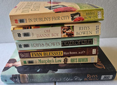 Lot: 6 Rhys Bowen Mystery Novels St. Martin’s Crime Novels. One 1st Edition HC