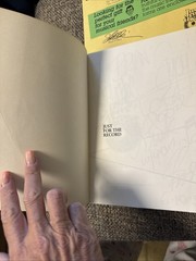 JUST FOR THE RECORD By Shad O’shea SIGNED Softcover 1986 – 1st Edition