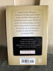 New The Holy Bible : King James Version by Holman Large Print Compact KJV 2000