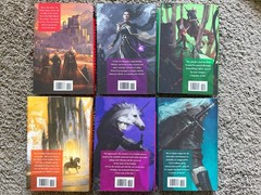 Witcher Complete Set 8 Books HC -Orbit – 1 & 2 First Print Illustrated edition