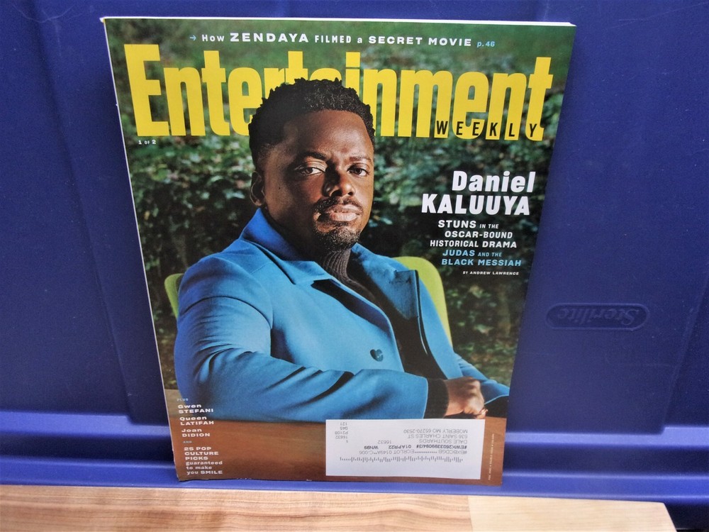 Entertainment Weekly Magazine February 2021 EW Daniel Kaluuya Cover 1