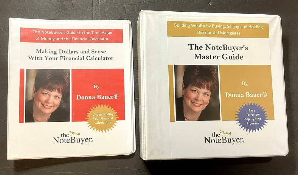 Donna Bauer The Original Note Buyers Master Guide Financial Advisor Real Estate