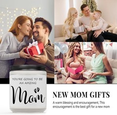 7oz Lavender Soy Wax Candle – Ideal Gift for First-Time Moms and Baby Showers