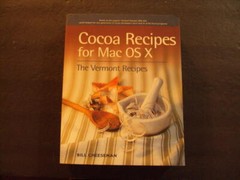 Cocoa Recipes For Mac OS X sc Bill Cheeseman 1st Ed 2003 Peachpit Press ID:77251