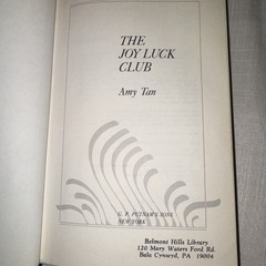 Joy Luck Club by Amy Tan (1989, Hardcover)