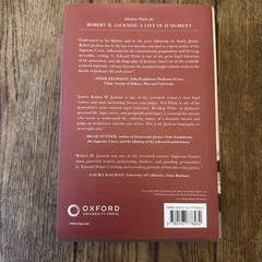 Robert H. Jackson : A Life in Judgment G. Edward White HCDJ