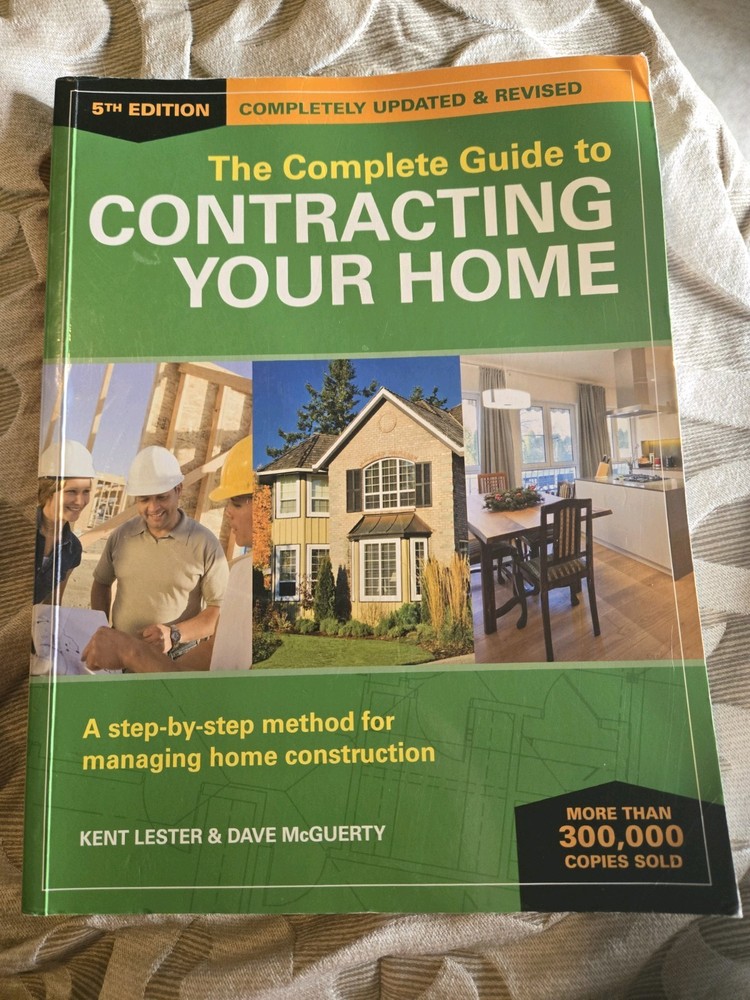 Do It Yourself Book on House Building – Complete Guide to Contracting Your Home