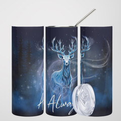 Harry Potter Valentines Day Tumbler 20 oz Patronus Always Premium