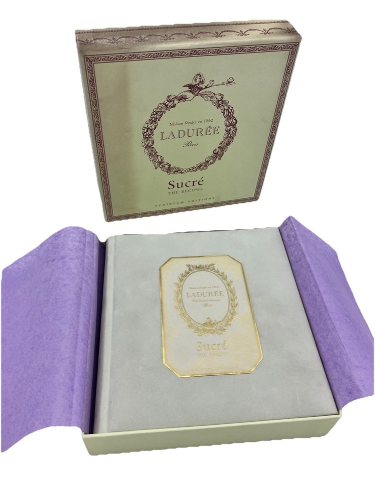 Laduree Paris Sucre The Recipes Phillippe Andrieu French Patisserie Cookbook