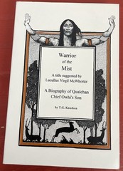 Warrior of the Mist by T.G. Knudsen PB Ye Galleon Qualchan Owhi Spokane Rare OOP