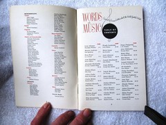 1950 RCA VICTOR Words and Music Famous Authors on Greatest Artists Opera Records