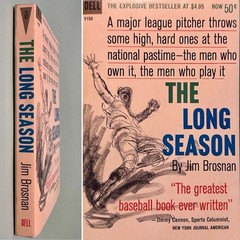 [UNREAD] The Long Season BASEBALL Vintage Paperback 1961 Jim Brosnan VERY NICE