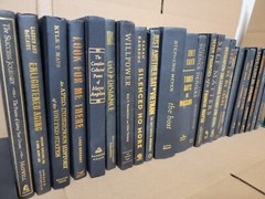 Lot of 10 Hardcover BLACK Book for Decorating Design Staging GOLD/COPPER Letters