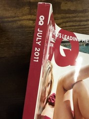 British GQ Magazine July 2011 Rosie Huntington-Whiteley Cover