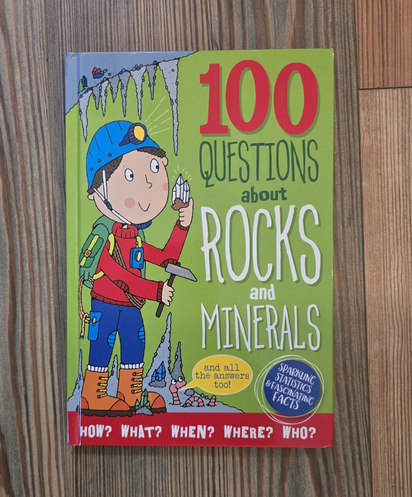 100 Questions About Rocks and Minerals HC – Simon Abbott – English