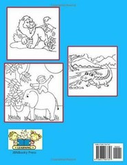 Animals Coloring Book 45 pages to color (Paperback)