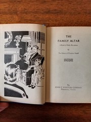 The Family Altar Christian Herald Press 1947 First Edition Devotional HC GC
