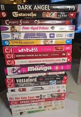 Lot Of 20 Manga English Numerous Titles Clean Collection