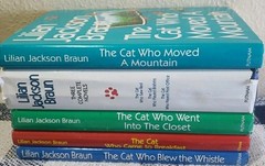 Lilian Jackson Braun „The Cat Who” 5 Book Lot G.P. Putnam’s Sons Hardcover