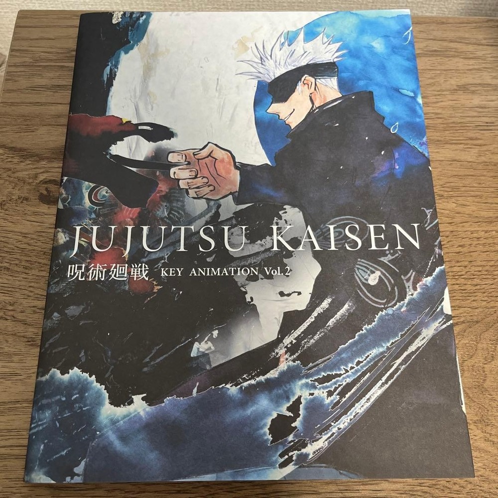 Jujutsu Kaisen First Edition KEY ANIMATION Vol.2 Art Book Illustration Used JP