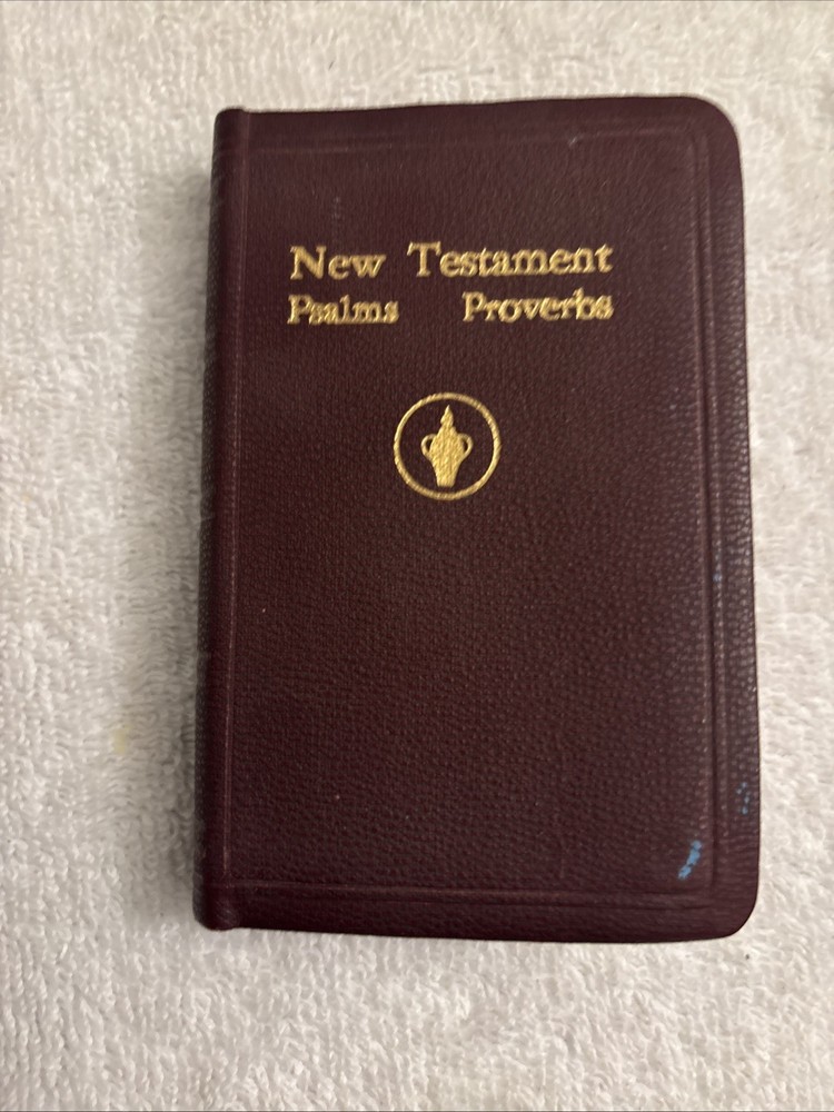 National Edition NEW TESTAMENT Bible National Bible Press 1941 Gideon’s 1960 Ed