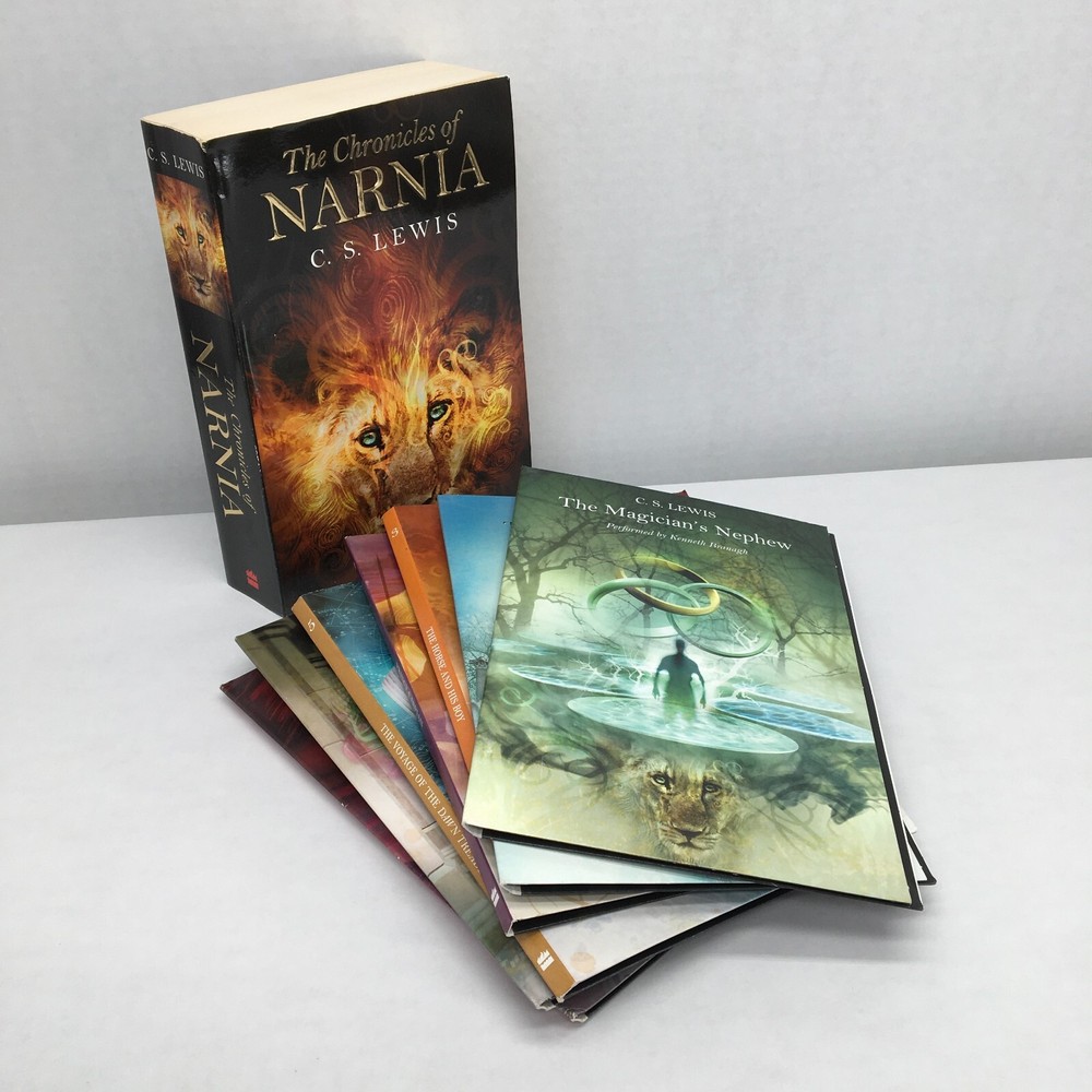 The Chronicles of Narnia Complete Book CD Audiobook Set 7 Books Unabridged Audio