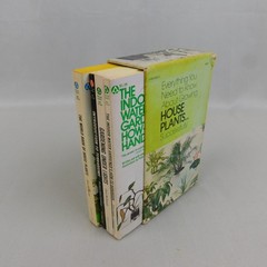 5pc Book Lot The Herb Book John Lust Grow Houseplants Successfully Box Set #2959
