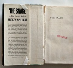 Mickey Spillane First Edition MIKE HAMMER Tiger Mann Mystery Lot 1960s HB ExLib
