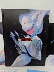 NIMA Limited Edition Art Book Signed by Ross Tran, RossDraws – 4 Art Prints