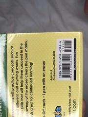 Write-On Wipe-Off Learning Cards: School Skills Cards – 03/2013