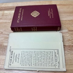 It Can Be Done Poems of Inspiration Morris Adams 1921 Poetry A.L. Burt HC/DJ