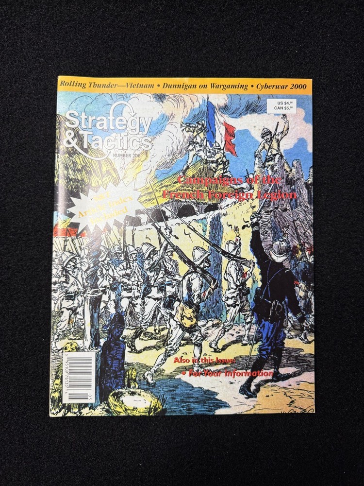 Strategy & Tactics #200 Nov 1999 French Foreign Legion Vietnam Rolling Thunder
