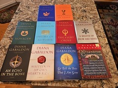 Diana Gabaldon Hardcover Outlander Series Nine Book Set Books 1-9 + Companion