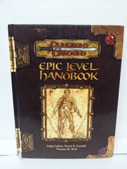 Epic Level Handbook (Dungeon & Dragons d20 3.0 Fantasy Roleplaying)