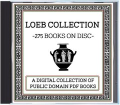 Loeb Collection on Disc – 275 Digital Books – Classical Library Portable Lot Set
