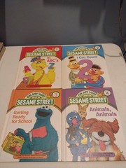 1989 On My Way With Sesame Street Books Complete Set 1-15 CTW Funk & Wagnalls