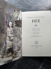 Hex (Suntup Press, signed, Presentation copy w/o clamshell)