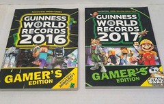 Guinness World Record Gamer Editions Lot Of 6 2010 -2013-2014-2015-2016 & 2017